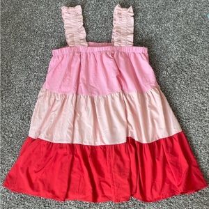 ENTRO Colorblock Dress